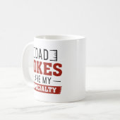 Pa Jokes is mijn specialiteit Koffiemok (Voorkant links)