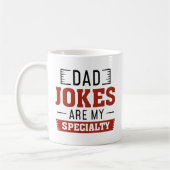 Pa Jokes is mijn specialiteit Koffiemok (Links)