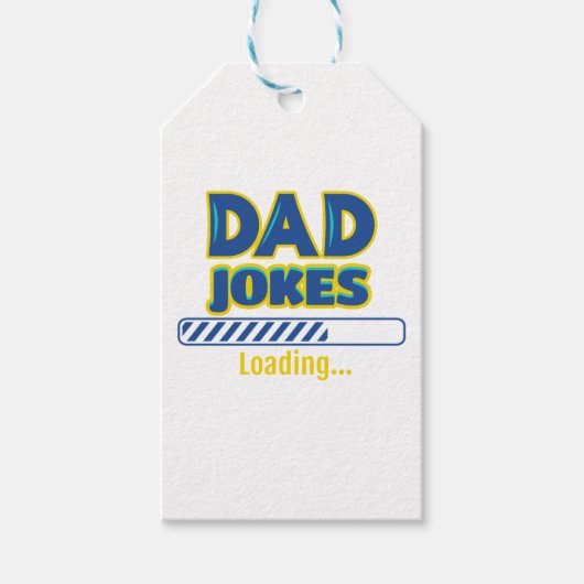 Pa Jokes Loading Cadeaulabel (Voorkant)