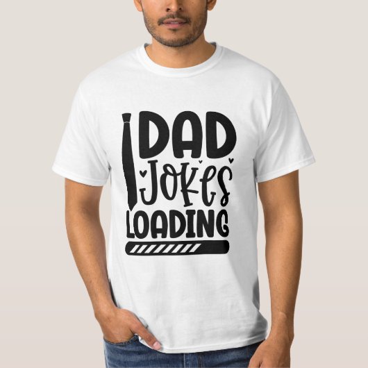 Pa Jokes Loading T-shirt (Voorkant)
