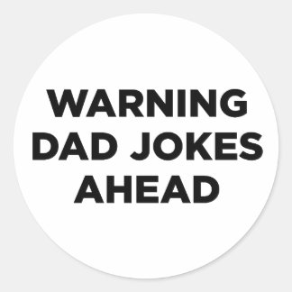 pa jokes ronde sticker