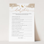 Pa Jokes Twinkle Little Star Baby shower Game