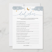 Pa Jokes Twinkle Star Baby shower Game Kaart (Voorkant)