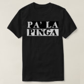 Pa La Pinga Cuban Funny Miami Hialeah Premium T-shirt (Design voorkant)