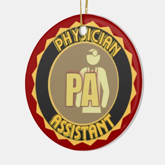 PA LOGO PHYSICIAN ASSISTANT CHRISTMAS ORNAMENT (Links)