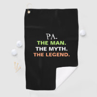 Pa Man Myth Legend Funny Quote Mannen