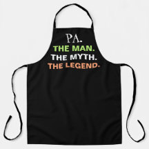 Pa Man Myth Legend Funny Quote Mannen