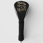 Pa Manager van Mischief Magical Wizard Vaders Day Golfheadcover (Voorkant)
