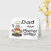 Pa Master Griller Kaart (Gele Bloem)