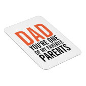 Pa Mijn favoriete Vaderdag Magnet van de Ouder Magneet (Rechterzijde)