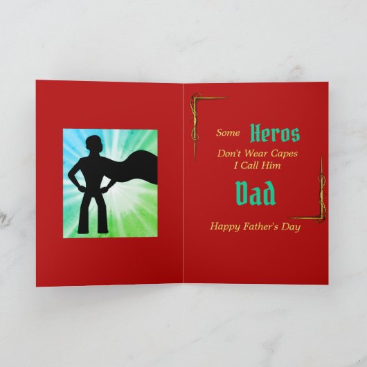 Pa My Hero Kaart (Binnen)