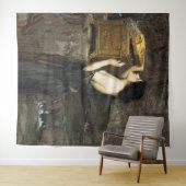 Pa NDoRA, door John William Waterhouse, 1896 Wandkleed (In Situ (horizontaal))