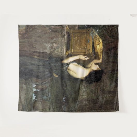 Pa NDoRA, door John William Waterhouse, 1896 Wandkleed (Voorkant (horizontaal))