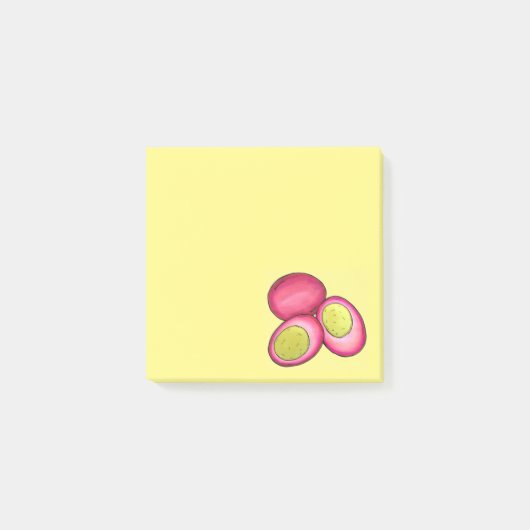 PA Nederlandse gevlekte hardgekookte eieren van ro Post-it® Notes (Voorkant)