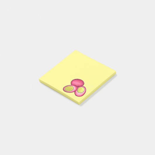 PA Nederlandse gevlekte hardgekookte eieren van ro Post-it® Notes (Schuin)