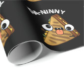 Pa-ninny Funny Panini Pun Dark BG Cadeaupapier (Rol Hoek)