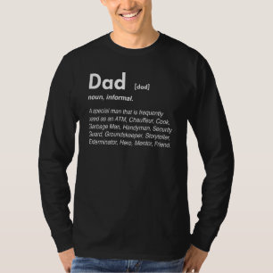 Pa Noun Dictionary Word Definition Atm Funny Fath T-shirt