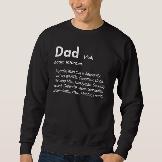 Pa Noun Dictionary Word Definition Atm Funny Fath Trui (Voorkant)