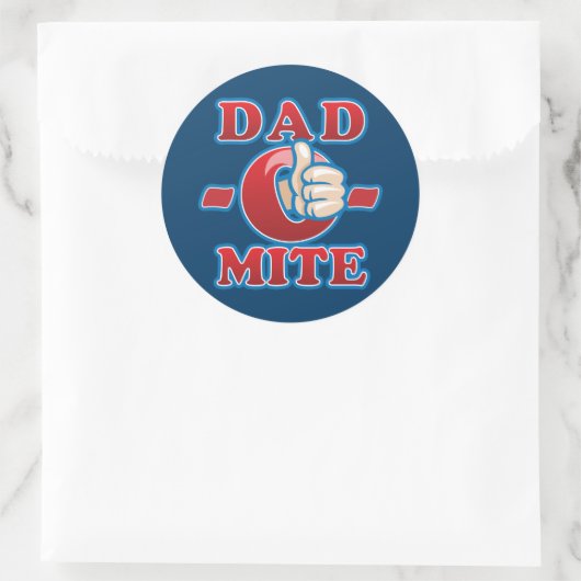 Pa-O-Mite Ronde Sticker (Tas)
