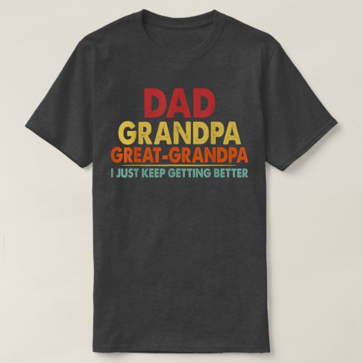 pa opa grote opa uit opa t-shirt (Design voorkant)