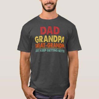 pa opa grote opa uit opa t-shirt