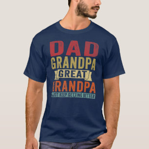 pa opa grote opa vaderdag van t-shirt