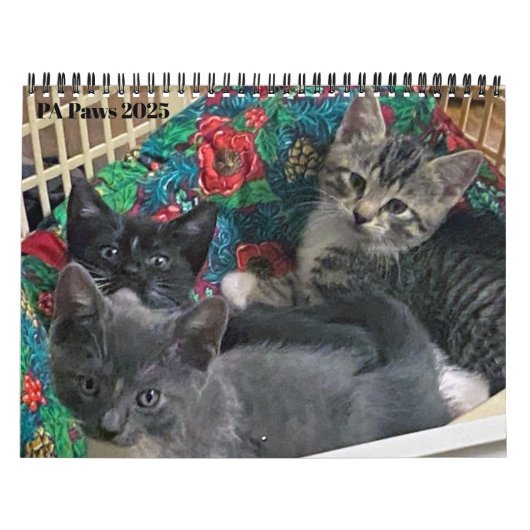 PA Paws 12 maanden Persoonlijk kalender (Hoes)