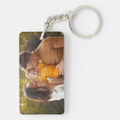 Pa Photo Collage Sleutelhanger voor Vaderdag (achterkant)