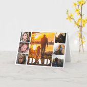 Pa Photo Collage Vaderdag Kaart (Gele Bloem)