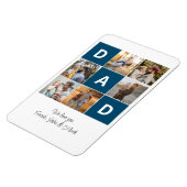 Pa Photo Magnet voor Vaderdag Magneet (Linkerzijde)