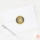 PA PHYSICIAN ASSISTANT LOGO VIERKANTE STICKER (Envelop)