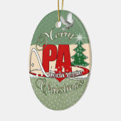 PA PHYSICIAN ASSISTANT MERRY CHRISTMAS KERAMISCH ORNAMENT (Links)