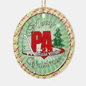 PA PHYSICIAN ASSISTANT MERRY CHRISTMAS KERAMISCH ORNAMENT (Links)
