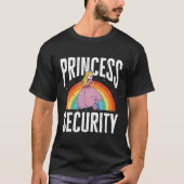 Pa Princess Security T-shirt (Voorkant)