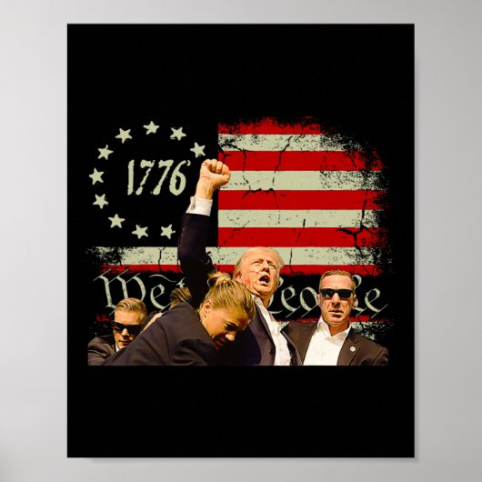 PA Rally Pennsylvania Rally Trump 2024 Poster (Voorkant)