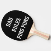 Pa Rules Ping Pong Paddle Tafeltennisbatje (Zijkant)