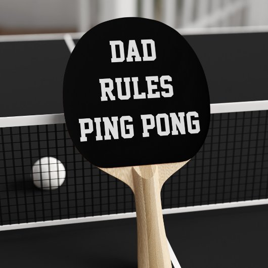 Pa Rules Ping Pong Paddle Tafeltennisbatje