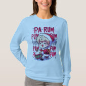 Pa Rum Pum Pum Pum Kleine Drummer Boy Funny Xmas T-shirt (Voorkant)
