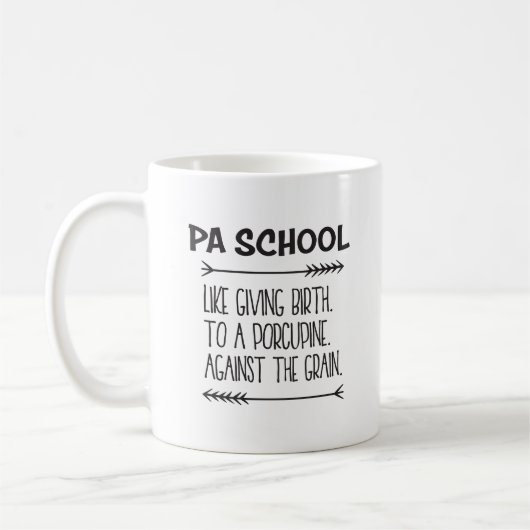 PA School Physician Assistant Student Funny Koffiemok (Links)