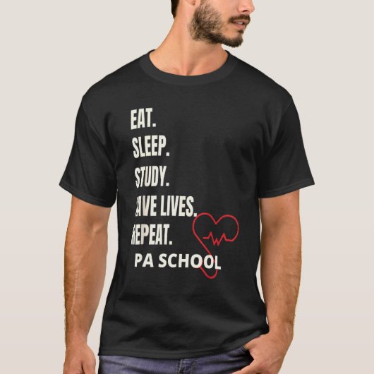 PA Schoolprogramma's PA School Arts Assistant T-shirt (Voorkant)