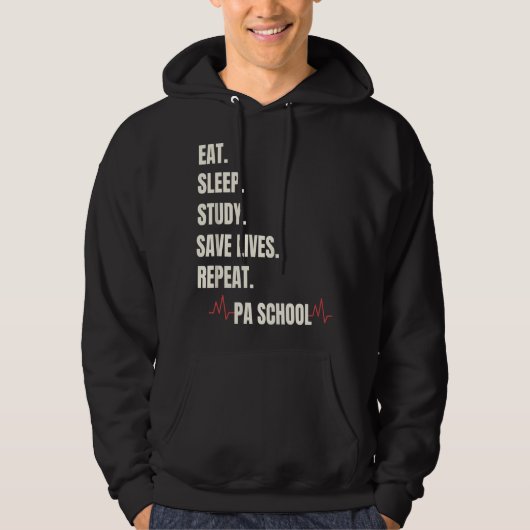 PA-schoolprogramma's PA-schoolcadeaus Physician As Hoodie (Voorkant)
