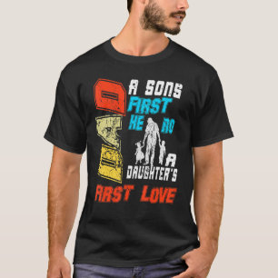 Pa Sons Eerste Held Dochter Eerste Liefde Voor Mij T-shirt