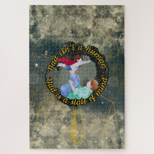 Pa, staat, geest legpuzzel (Verticaal)