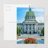 PA State Capitol Briefkaart (Voorkant / Achterkant)