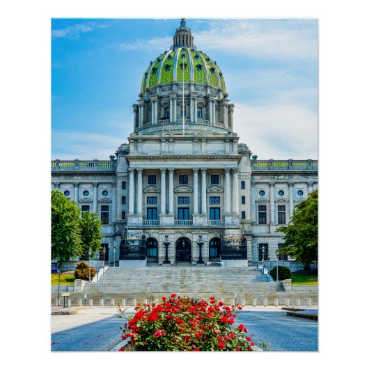 PA State Capitol Perfect Poster (Voorkant)