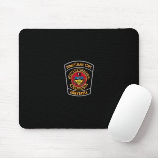 PA State Constable Mousepad Muismat (Met muis)