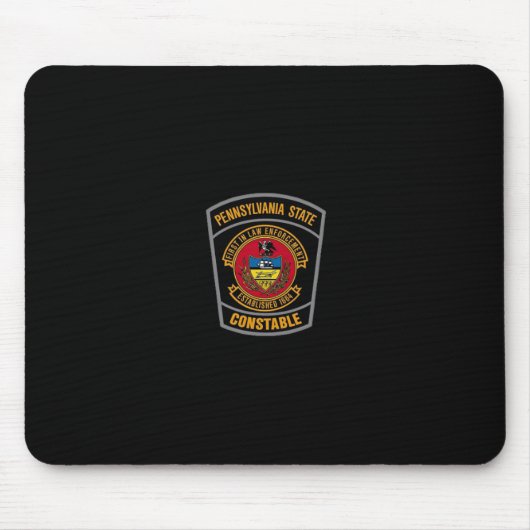PA State Constable Mousepad Muismat (Voorkant)