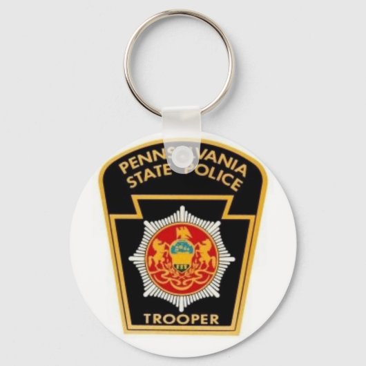 PA STATE POLICE key chain Sleutelhanger (Voorkant)
