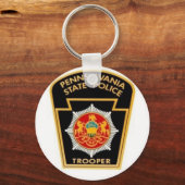 PA STATE POLICE key chain Sleutelhanger (Voorkant)