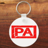Pa stempel sleutelhanger (Achterkant)